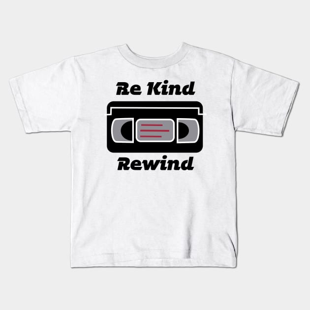 Rewind Kids T-Shirt by The E Hive Design